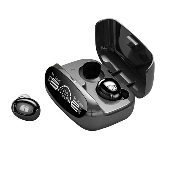 Go Sport+ Wireless Workout Earbuds Featuring C3 Clear Calling, Secure Earhook Sport Design, 32+ Hour Bluetooth Playtime, and 3 EQ Sound Settings - Black
