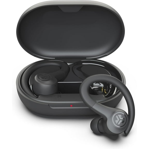 Go Sport+ Wireless Workout Earbuds Featuring C3 Clear Calling, Secure Earhook Sport Design, 35+ Hour Bluetooth Playtime, and 3 EQ Sound Settings (Graphite)
