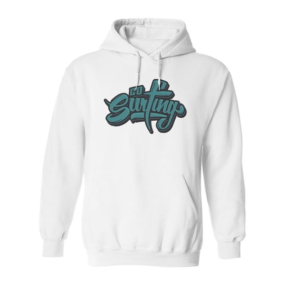 Go Surfing! Hoodie Men -Image by Shutterstock, Male x-Large