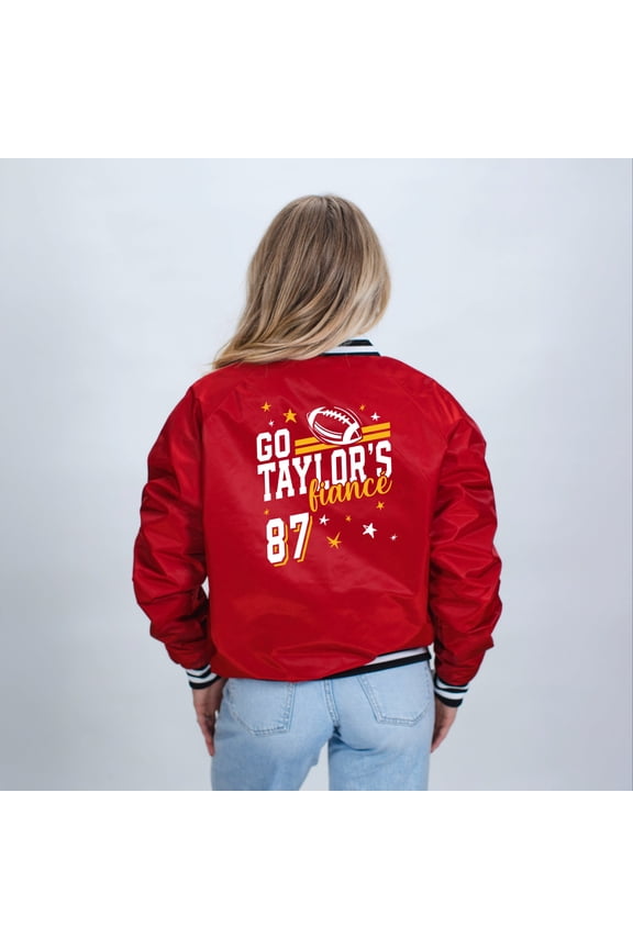 Go Taylor's Fiancé Yellow - Womens Bomber Jacket