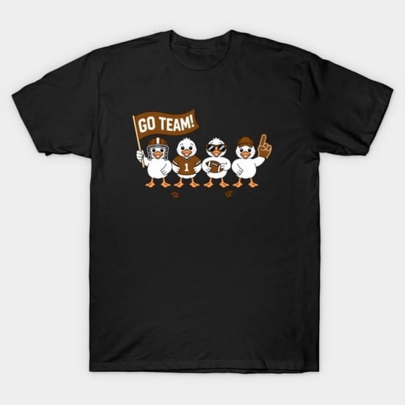 Go Team Duck Squad Cute Football Matching Family G8469 Unisex T-Shirt, Up to Size 5XL New V13426