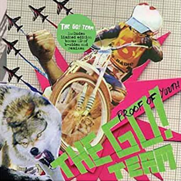 Go! Team, The Proof of Youth (BUBBLE GUM VINYL + FLEXI DISC) (RSD 4/23/2022) Records & LPs