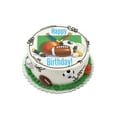 thumbnail image 1 of Go Team! Round Cake, 1 of 1