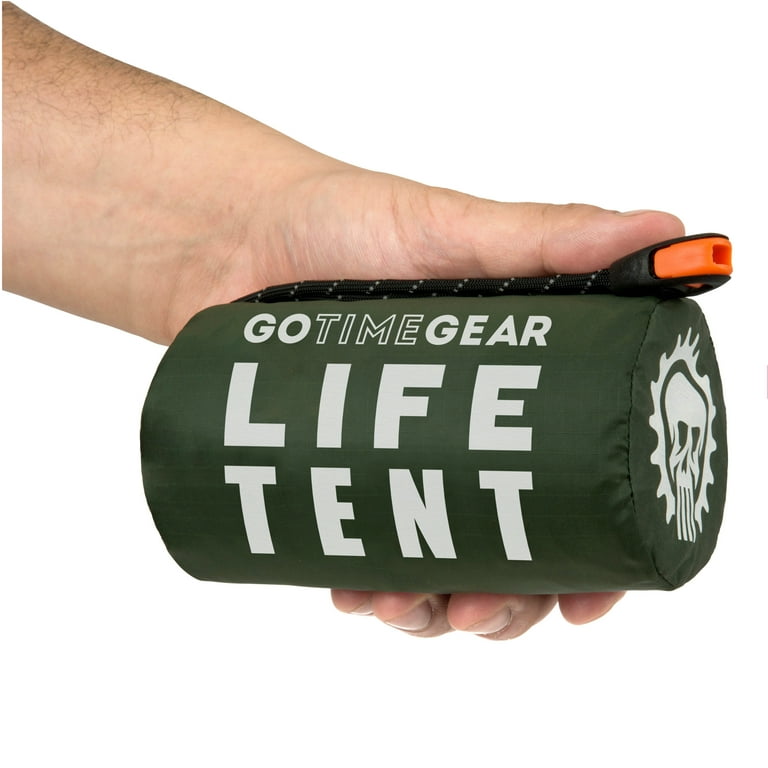 Go Time Gear Life Tent - 2 Person Survival Shelter | Waterproof