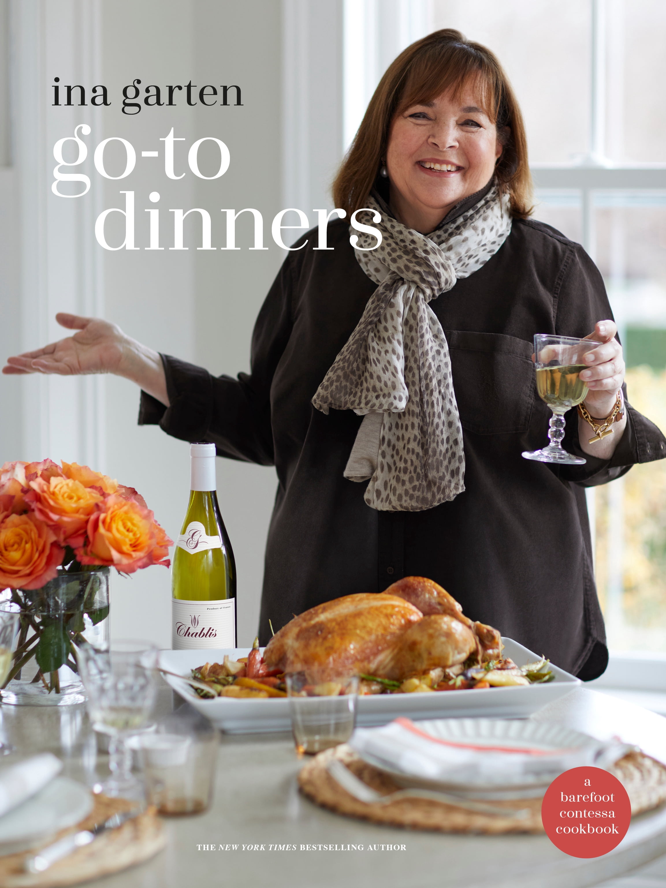 Ina Garten, Hardcover Cookbook, Go-To Dinners, Recipes - Walmart.com