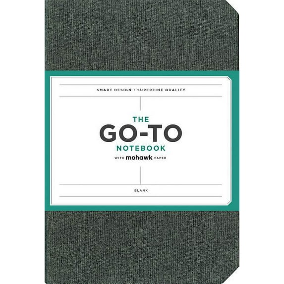 Go-To Notebook with Mohawk Paper, Slate Grey Blank: (Blank Notebook, Simple Notebook, Basic Grey Notebook) (Other)