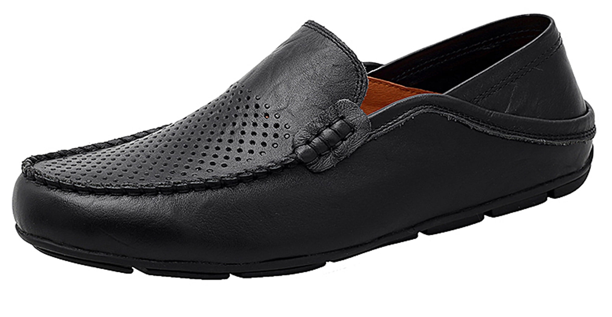 Go Tour Men\'s Loafers Size 13 Black Slip On Casual Comfort Shoes Amazon.com | Go Tour Men main image 2