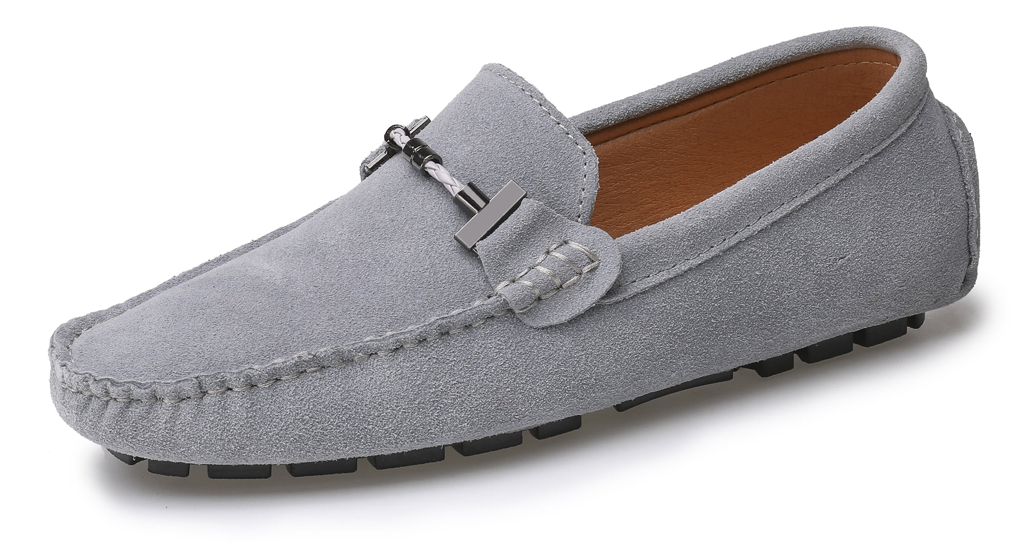 Grey mens hotsell loafers