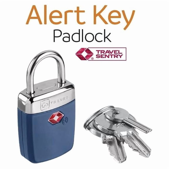 Go Travel 369731 TSA Alert Key Padlock