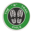 thumbnail image 1 of Go Trekking! At The "W" Trail, Chile 3.5 Inch Iron Or Sew On Embroidered Fabric Badge Patch Hiking Trails Iconic Series, 1 of 2