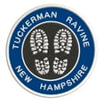 thumbnail image 1 of Go Trekking! At Tuckerman Ravine, New Hampshire 3.5 Inch Iron Or Sew On Embroidered Fabric Badge Patch Hiking Trails Iconic Series, 1 of 2