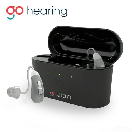 Go Hearing - Go Ultra OTC Hearing Aids - Gray