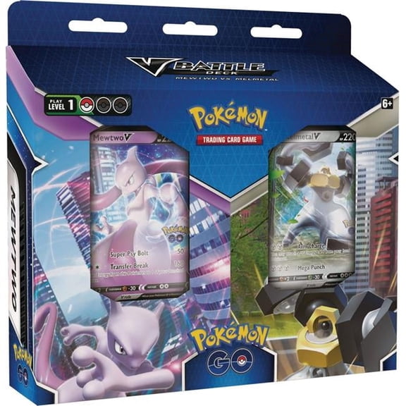 Go V Battle Mewtwo & Melmetal Bundle Deck Box