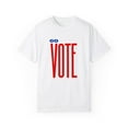 thumbnail image 1 of Go VOTE Silhouette Unisex Garment-Dyed T-shirt, 1 of 4