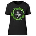 thumbnail image 1 of Go Vegan, Logo T-Shirt Women -Image by Shutterstock, Female Medium, 1 of 2
