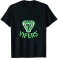 thumbnail image 1 of Go Vipers Football Baseball Basketball Cheer Team Fan Spirit T-Shirt, 1 of 5