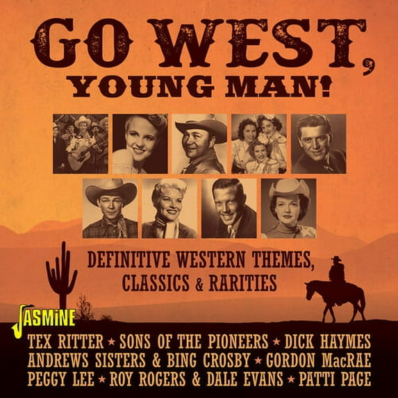 Go West Young Man: Definitive Western Themes - Go West, Young Man! - Definitive Western Themes, Classics & Rarities / Various - Music & Performance - CD