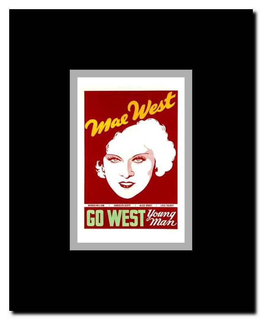 Go West Young Man Framed Movie Poster