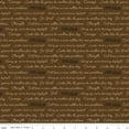 thumbnail image 1 of Go West with John Wayne Quotes Brown Cotton Fabric, 1 of 1