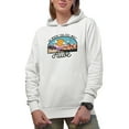 thumbnail image 1 of Go Where You Feel Most Alive Quote, Nature, Travel, Camping & Adventure Art Merch Gift, White Hooded Sweatshirt or Hoodie, XL, 1 of 5