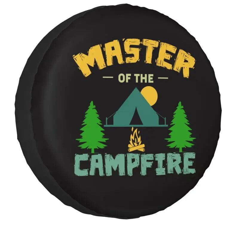 Go Wild Mountain Camping Tire Cover 4WDRetro Adventure Spare Wheel