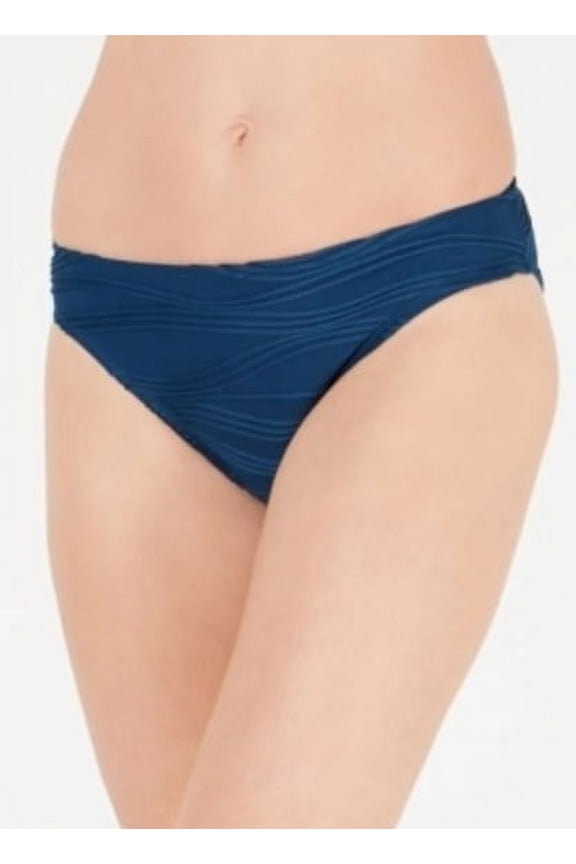 Go by Gossip BLUE Wavelength Hipster Bikini Swim Bottom, US Large