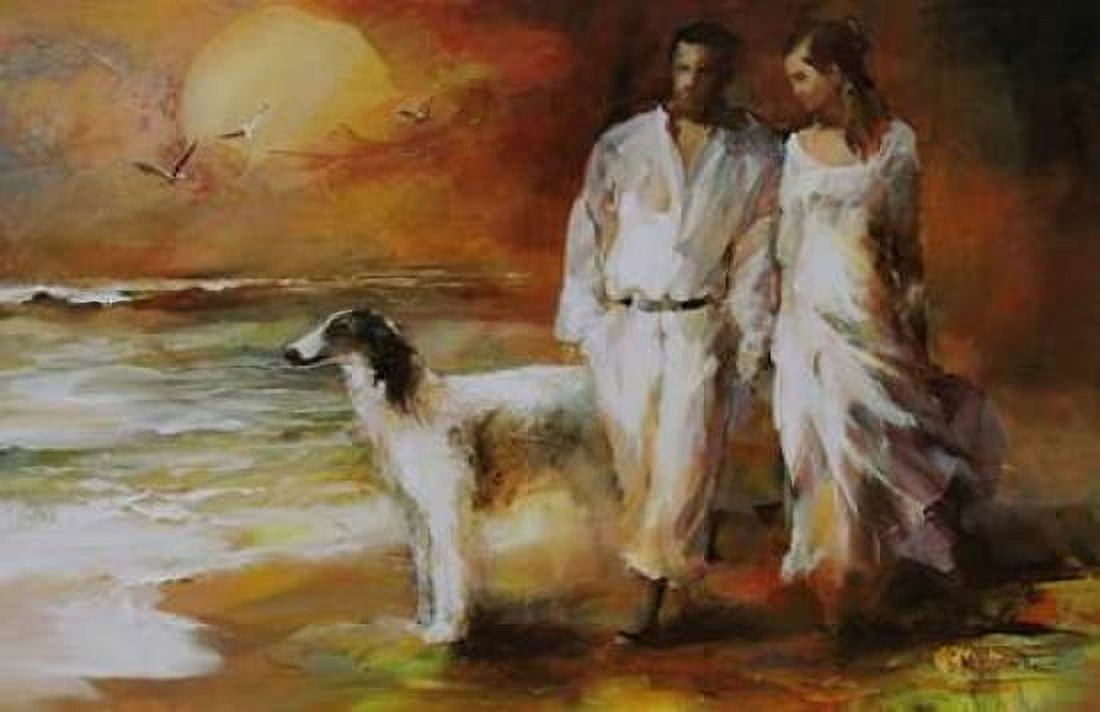 Go for a walk Canvas Art - Willem Haenraets (24 x 36)