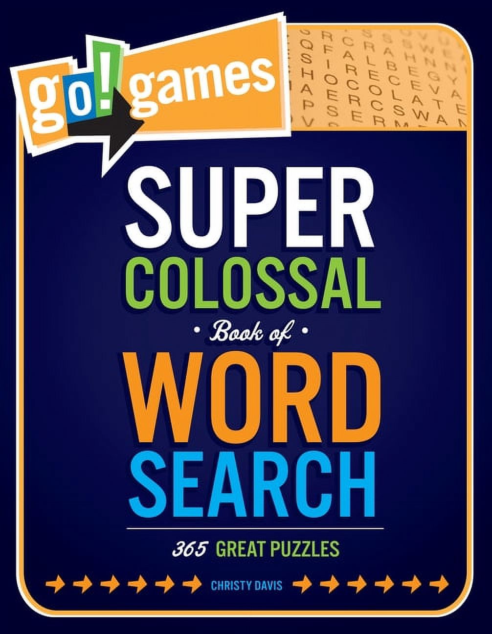 Go!games Go!games Super Colossal Book of Word Search: 365 Great Puzzles, (Paperback) - image 1 of 1