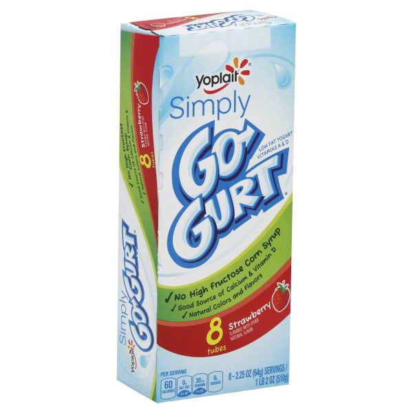 Go-gurt Yoplait Simply Gogurt Strwbry Yogurt