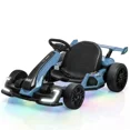 thumbnail image 1 of Go kart for Kids Ages 6 12, 24V Electric Drift Kart Ride on with 300W Motors, 360° Drift, 8.5 MPH, Adjustable Seat - Blue, 1 of 6