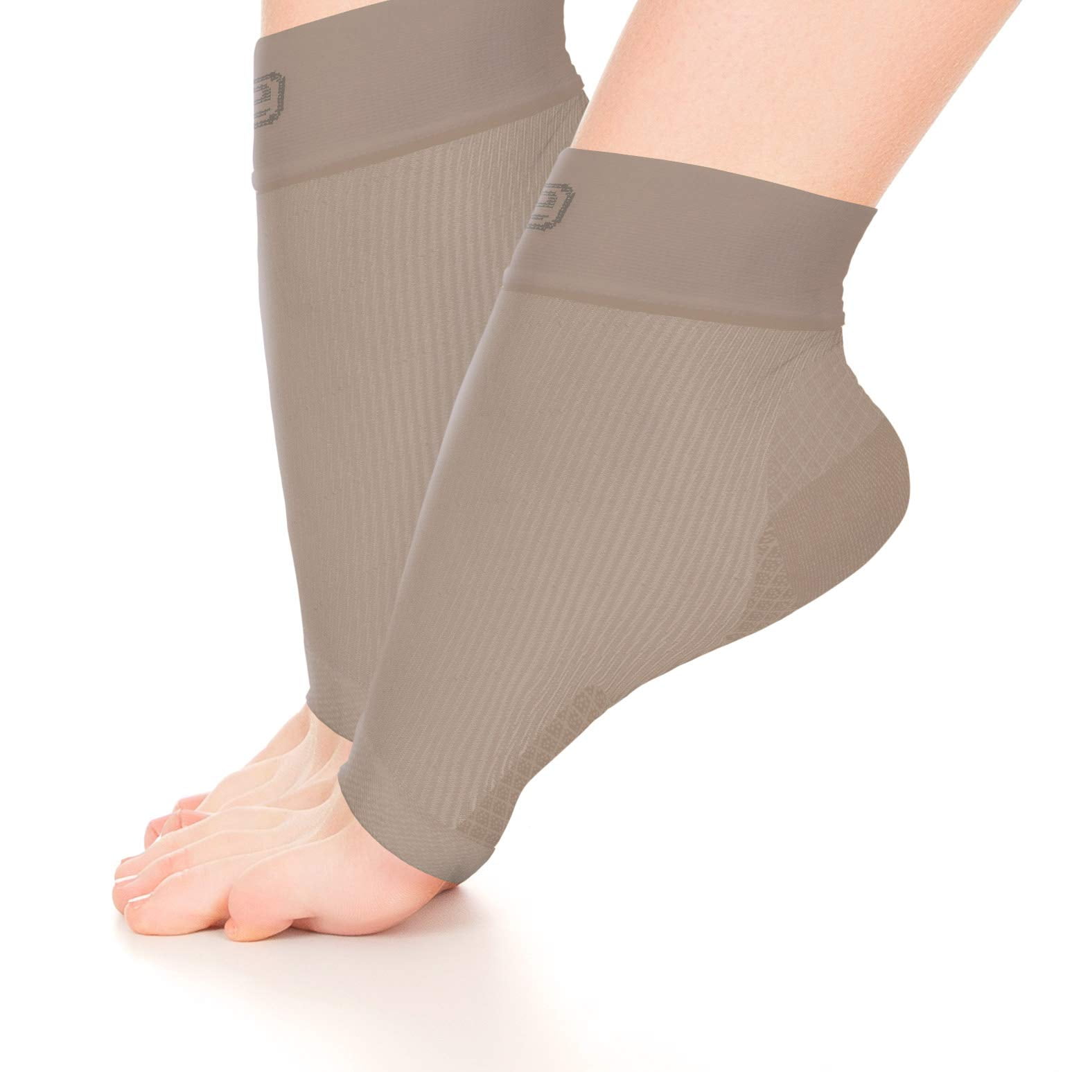 Go2 Arch Compression Support Sleeves for Ankle Heel Spur Relief, Gout