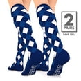 thumbnail image 1 of Go2 Elite Compression Socks Stockings 15-20 mmhg Graduated Sock Stocking, 1 of 7