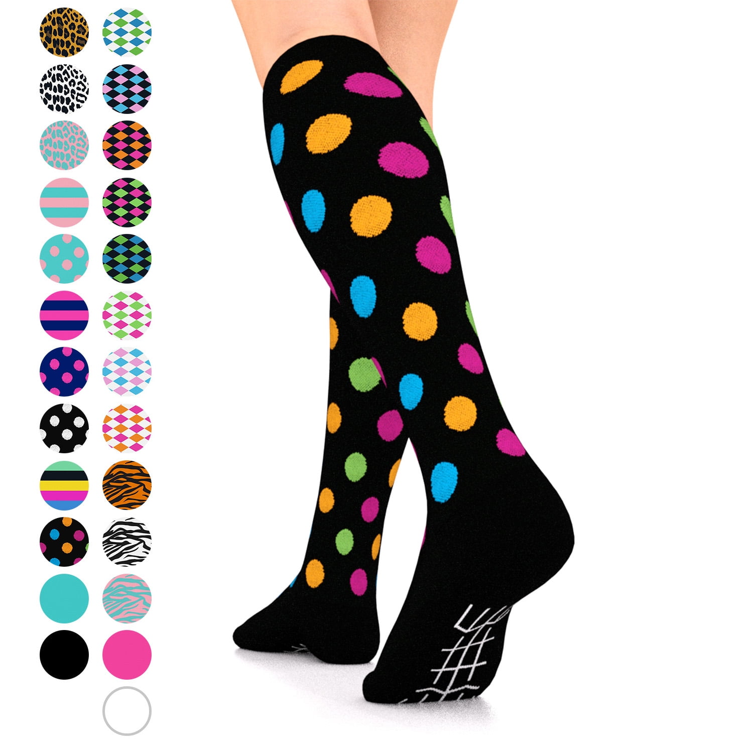  CAMBIVO Compression Socks for Women and Men (6 Pairs),  Compression Stockings 15-20mmHg for Running, Walking, All-Day Wear :  Clothing, Shoes & Jewelry