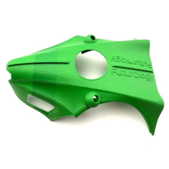 Futurology Robot Dog Protective Head Shield Go2, Green, 1 Count