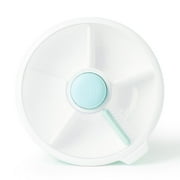 GoBe Kids Snack Container Snack Spinner Large - Reusable Bento Style Divided Snack Containers for Lunch, Travel, On The Go