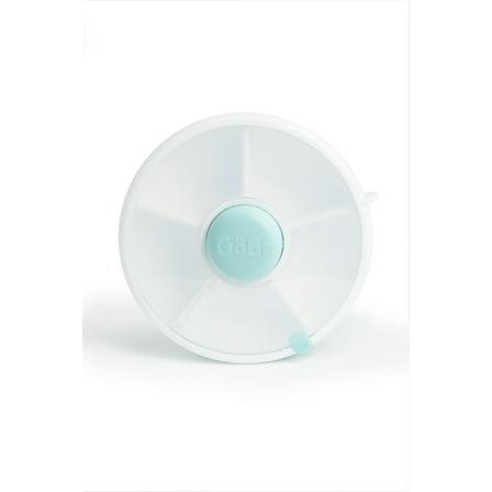 GoBe Kids Snack Container Snack Spinner (Small) - Reusable Bento Style Divided Snack Containers for Lunch, Travel, On The Go