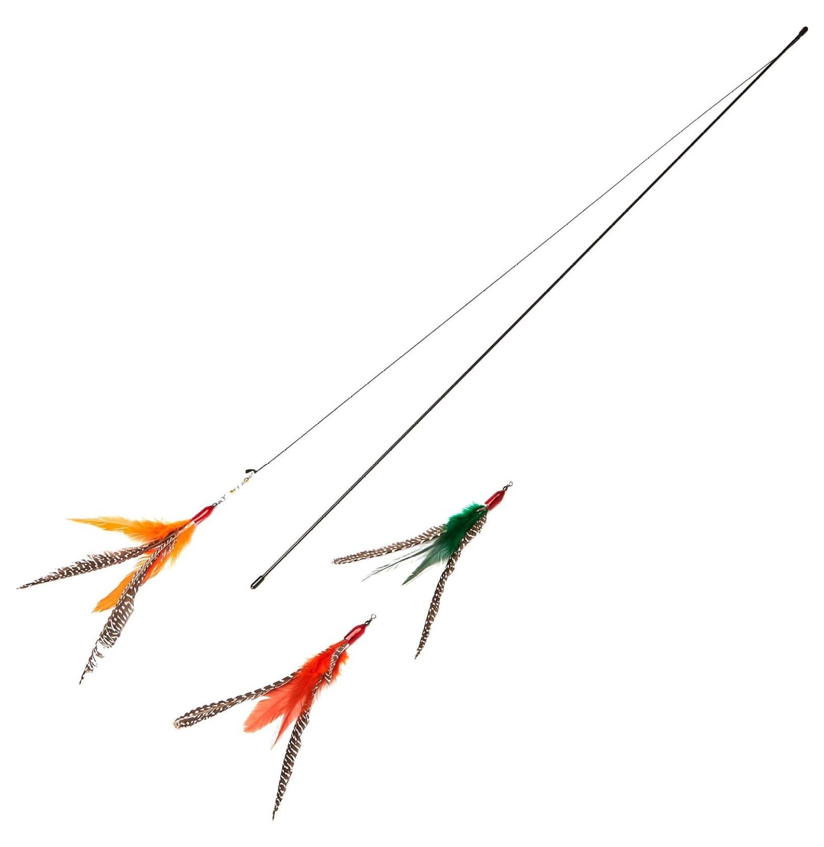 GoCat Da Rod and Cat Toy, Handmade in The USA (3 )