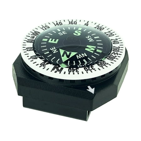 product image of GoCompass - Easy-to-Read Wrist Orienteering Compass with Bezel for Watch Band