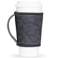 thumbnail image 1 of GoCuff Reusable Hot and Iced Coffee Insulator Sleeve Neoprene Holder - Gray Camo - Medium, 1 of 7