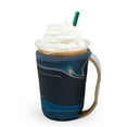 thumbnail image 1 of GoCuff Reusable Iced Coffee Insulator Sleeve Neoprene Holder - Turquoise Ocean - Small, 1 of 4