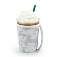 thumbnail image 1 of GoCuff Reusable Iced Coffee Insulator Sleeve Neoprene Holder - White Camo - Small, 1 of 4