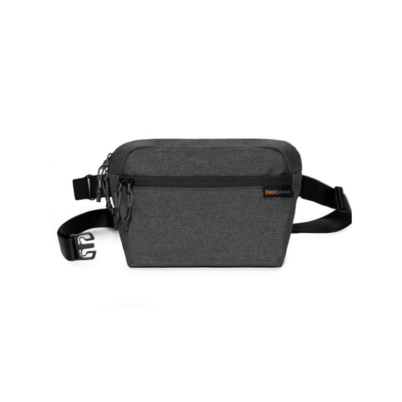 GoDark Faraday Crossbody Bag, Charcoal