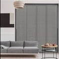 thumbnail image 1 of GoDear Design Adjustable Sliding Panel Track Blind 45.8"- 86" W x 96" H, Vertical Blinds, Semi-sheer, Crown Zipper, 1 of 11
