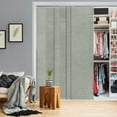 thumbnail image 1 of GoDear Design Adjustable Sliding Panel Track Blind 45.8"- 86" W x 96" H, Vertical Blinds, Semi-sheer, Moonstone, 1 of 9