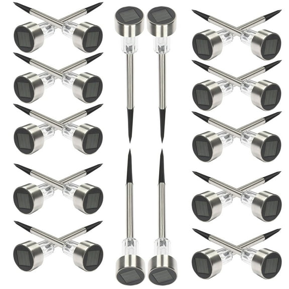 GoDecor 24pcs 5W Garden High Brightness Solar Power LED