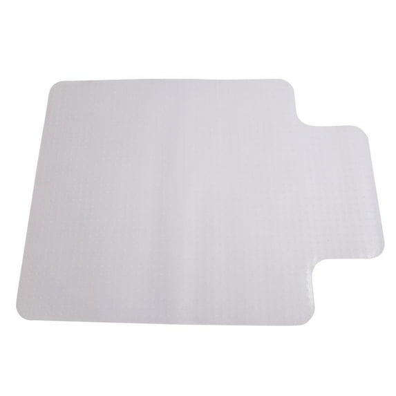 GoDecor 48" x 36" Rectangle PVC Floor Mat Protector Studded Back 2.2mm for Carpet
