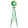 thumbnail image 1 of GoDecor 8FT Weather Resistant Yard Garden Windmill Green, 1 of 11