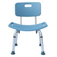 thumbnail image 1 of GoDecor Adjustable Bath Chair Shower Chair Stool with Backrest, 1 of 7