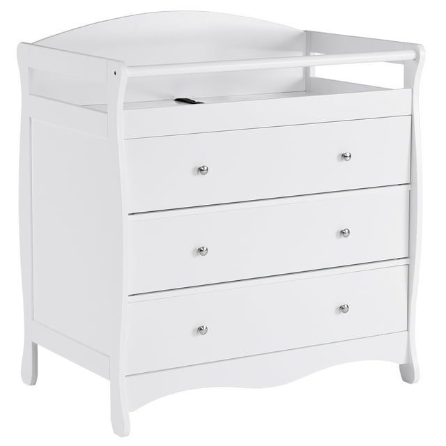 GoDecor Changing Table, 3 Drawers Baby Changing Dresser, Infant