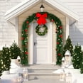 thumbnail image 1 of GoDecor Christmas Decoration Tree Arch Christmas Arch Christmas Garland Set Outdoor Door Decor, 1 of 6